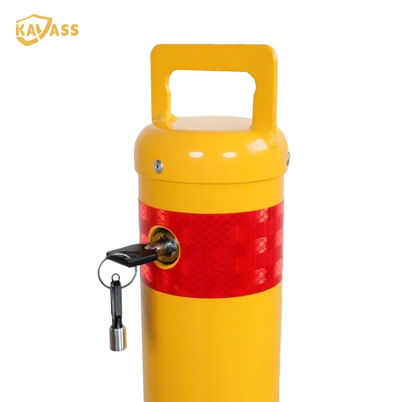Custom KAVASS Removable Bollard - Flat Top Handle | Surface Mounted Bollard from China Suppliers & Factory, No Concrete Needed Suppliers, Products