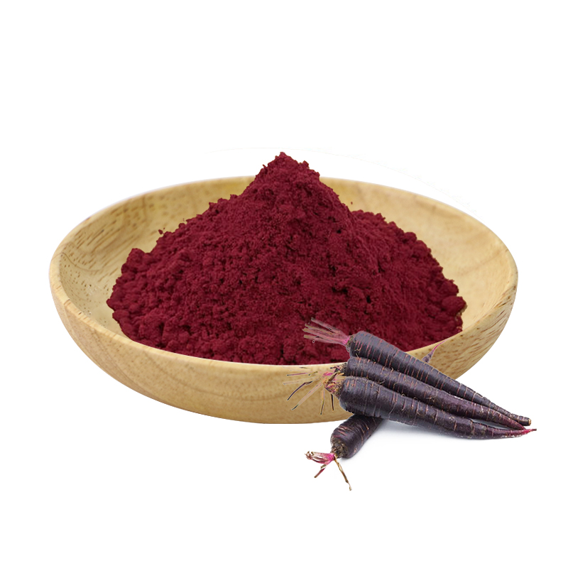Natural Purple Black Carrot Powder Food Grade Colorant for Beverages, Bakery &amp; Supplements | Water Soluble