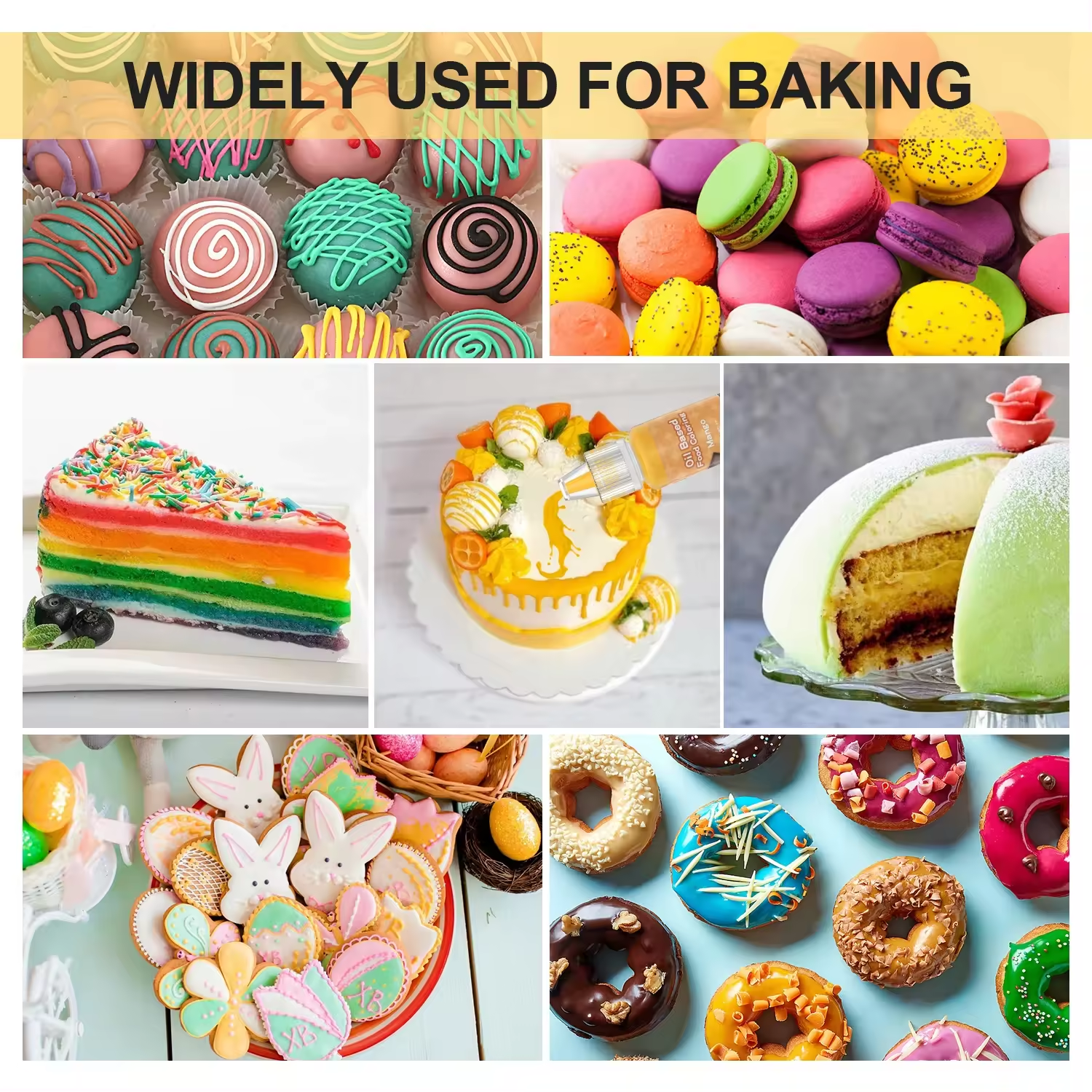 High Quality Food Colorant Coloring For Chocolate Candy Cake Baking Fondant Frosting