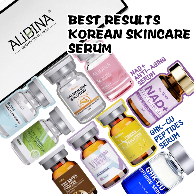 Premium PDRN + GHK-CU Booster Kit Korean Peptide Anti-aging Serum