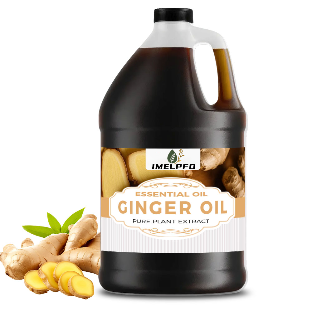 Organic Ginger Essential Oil Natural Pure Top Grade for Aromatherapy Massage Skin Care Hair Growth Natural Oleoresin
