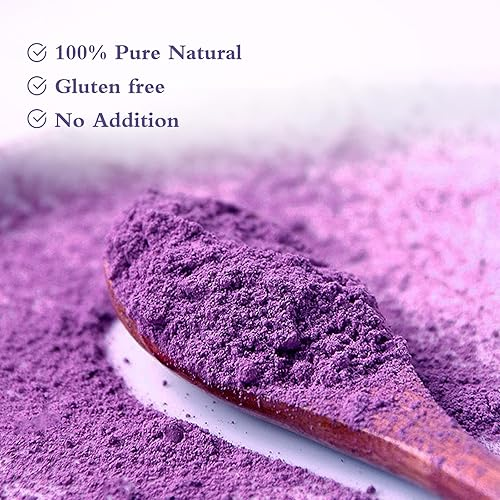 High Fiber Sugar-Free Ube Powder Natural Purple Sweet Potato Fruit Extract Low-Calorie Supplement for Functional Vacuum Packed