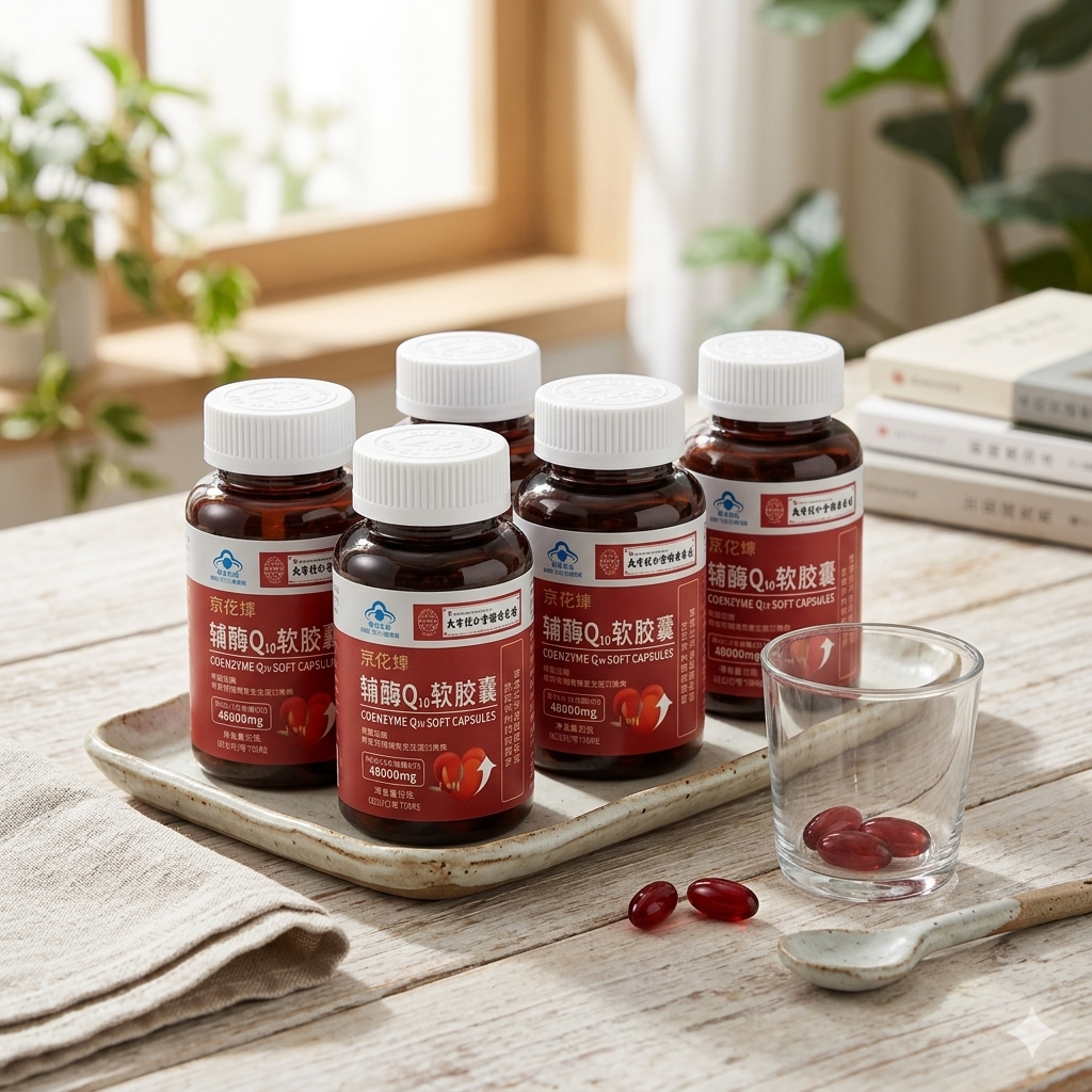 High Quality OEM ODM Service Herbal Health Supplement Coenzyme Q10 Softgel Capsules Bulk Packaging Custom Formula