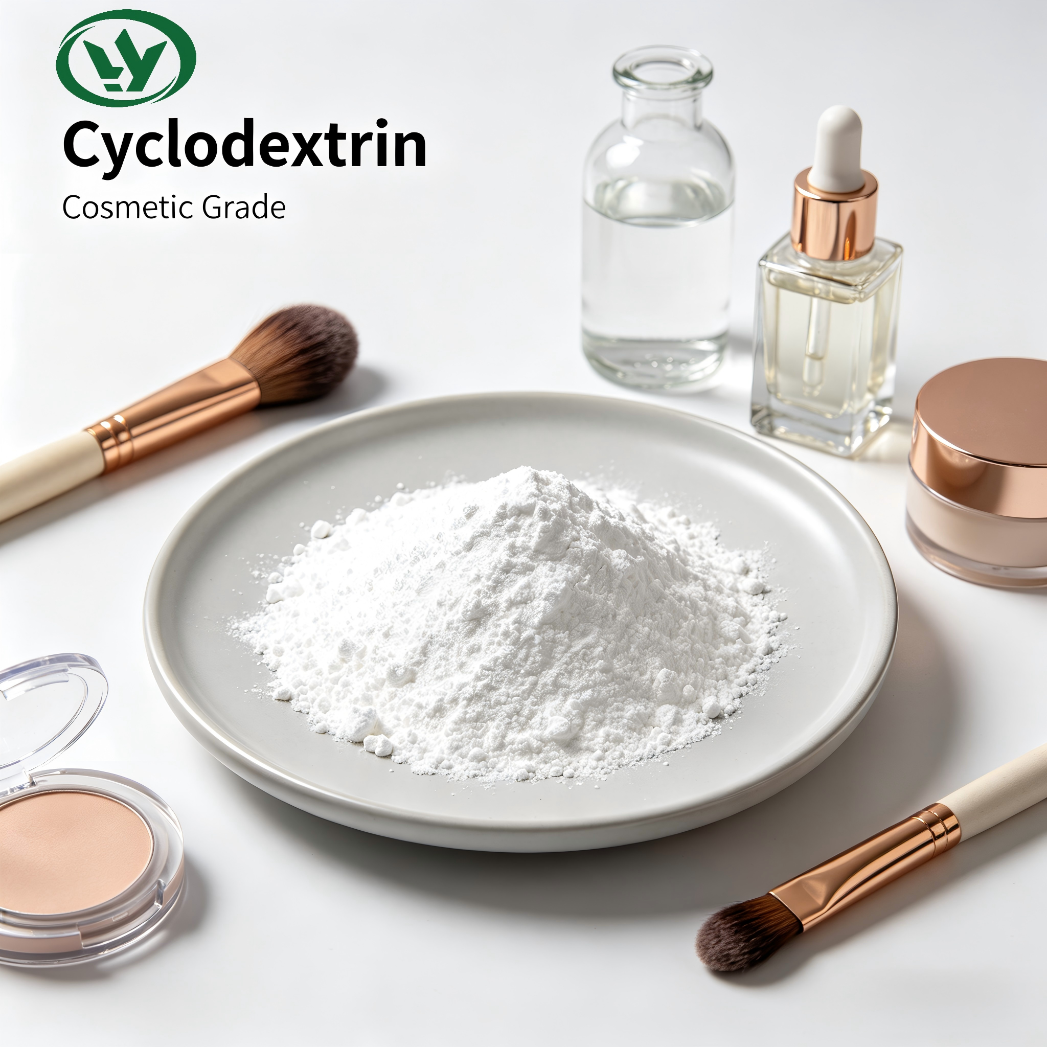 Hydroxypropyl-Beta-Cyclodextrin HPBCD Plant-Derived Biodegradable for Preservative-Free Formulations Eco-Friendly Clean Beauty