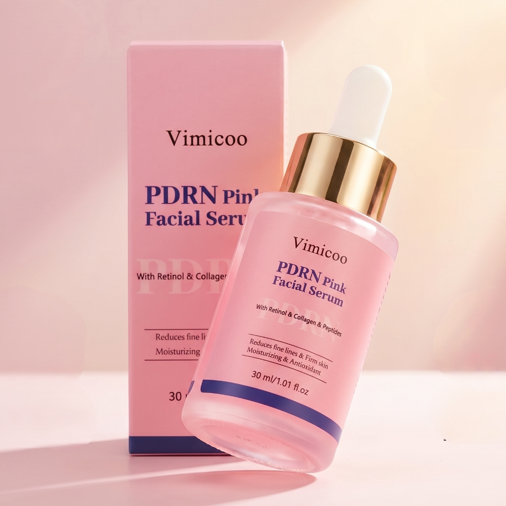 Wholesale Salmon DNA Face Serum PDRN Peptides Retinol Anti-wrinkle Nourishing Firming Skin Care Black Women Facial Essence