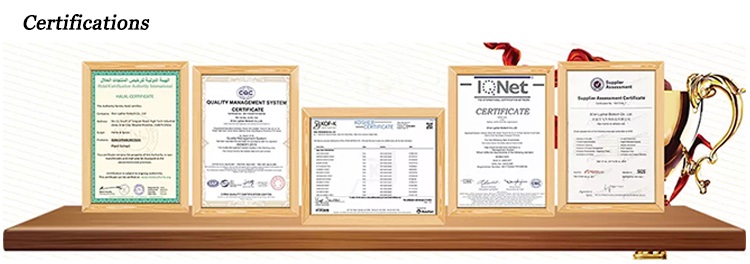Quality Assurance Certificate