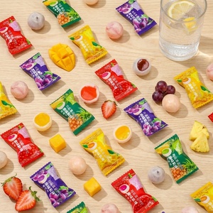 Fruit Flavor Milk Ball Gummy, OEM Private Label &amp; Customization Available, Halal Certified, Direct Factory Supply