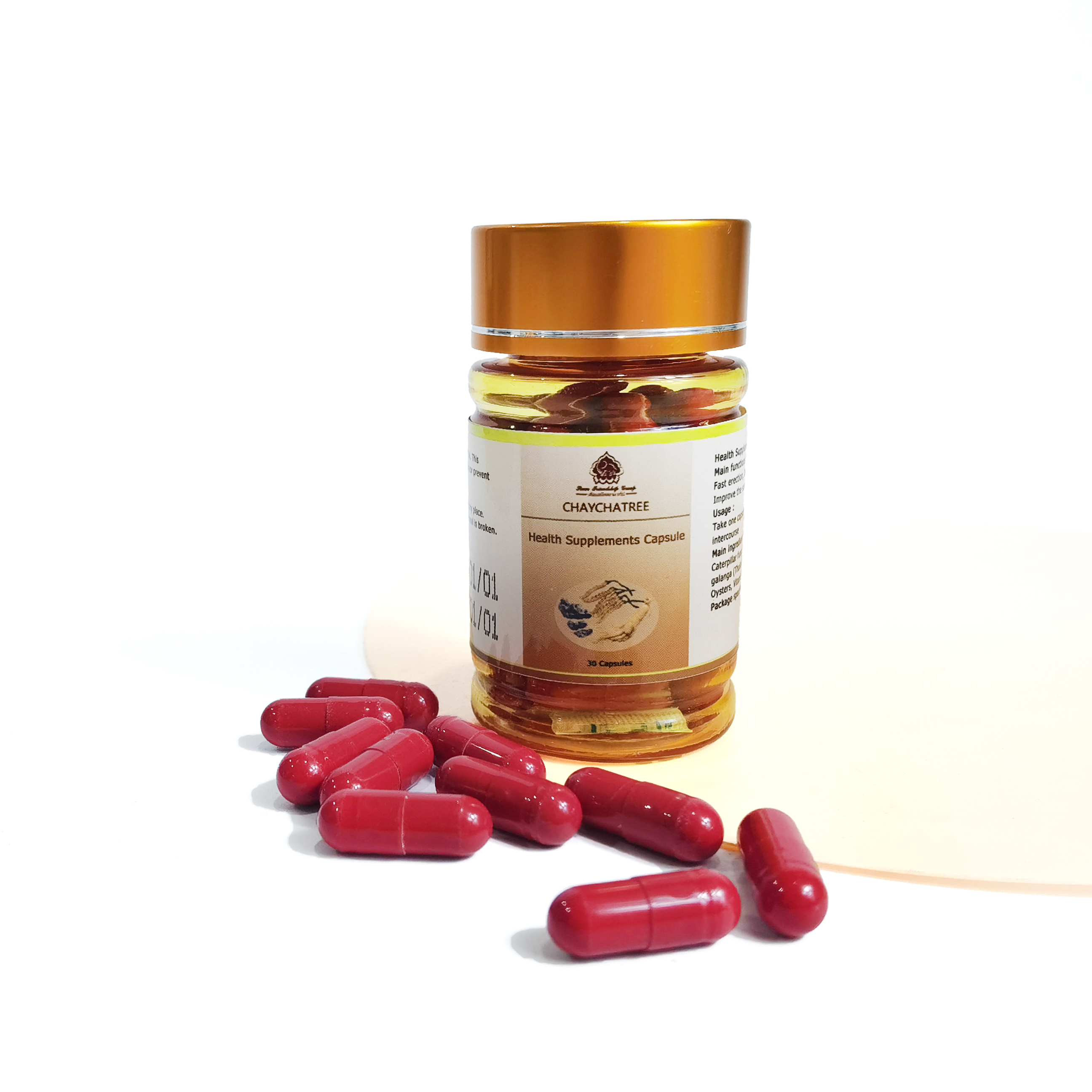 Herbal Male Vitality Supplements Capsules for Immune Support Energy Management Health Food Wholesale &amp; Customization on Demand