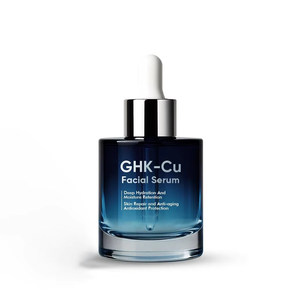Skin Repairing, Hydrating, Anti-Wrinkle, Firming, Collagen Enhancing, Copper Peptide Anti-Aging GHK-Cu Peptide Facial Essence