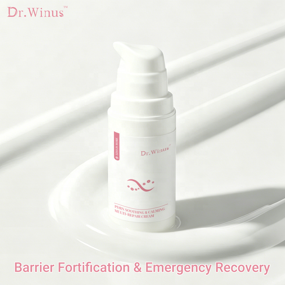 Custom PDRN Face Cream Salmon DNA Repair Cream Skin Regeneration Hydrating Firming Soothing Revitalizing Anti Aging Facial Care