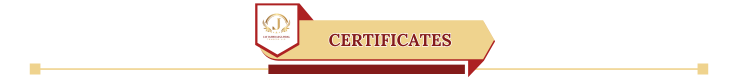 Certificates Quality Title