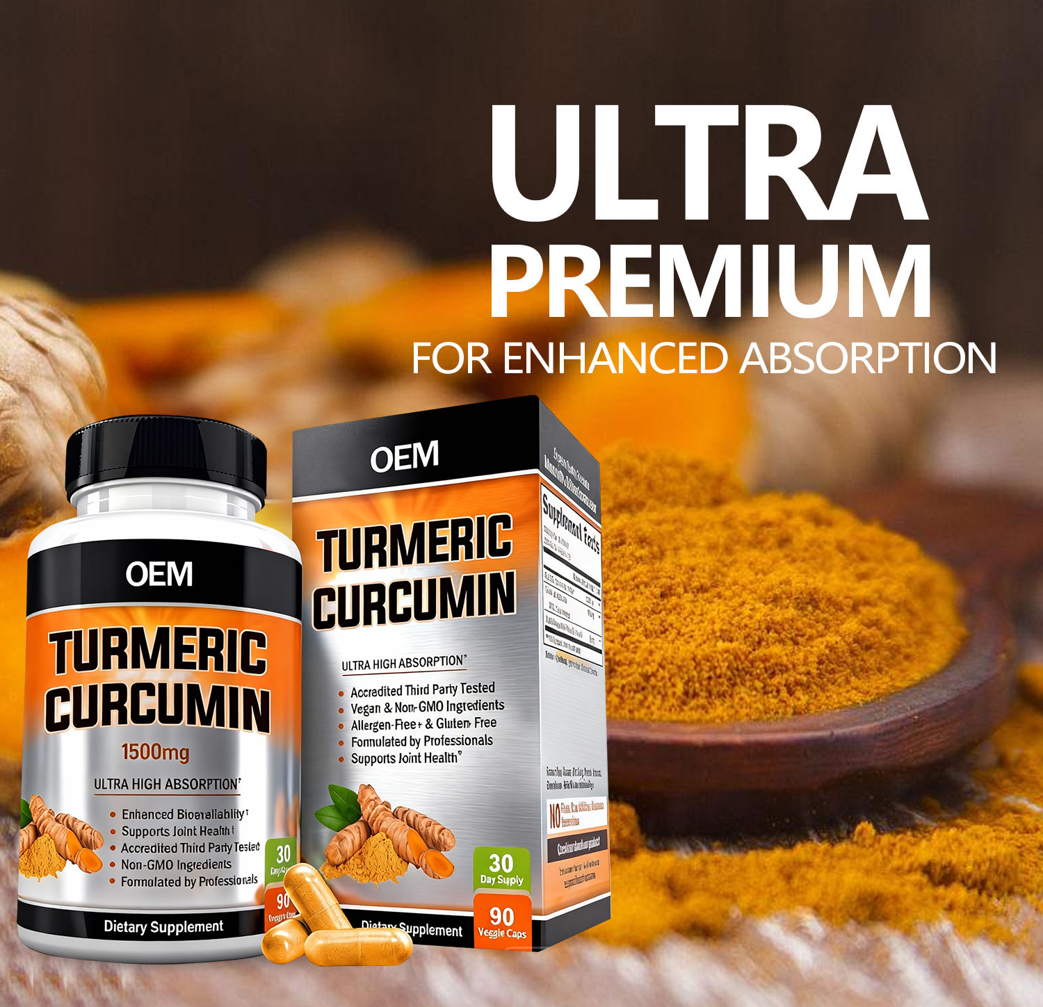Tumeric Capsules Ingredients