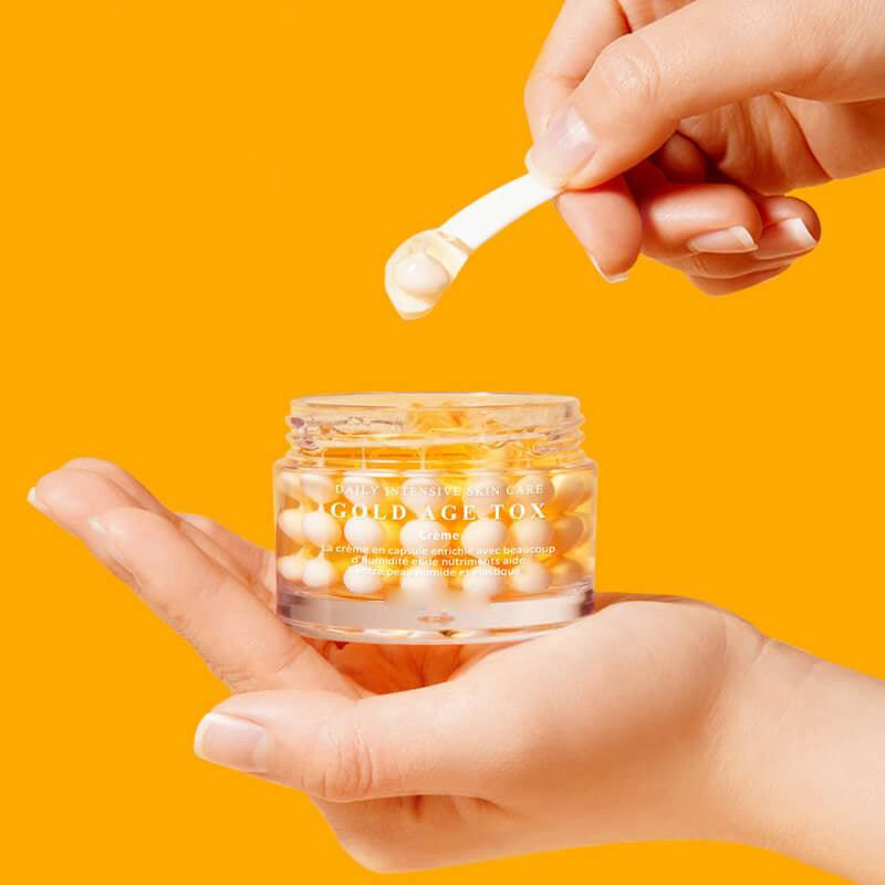 Skin Care Product Essence Capsule Private Label Facial Serum Whitening Vitamin C Hyaluronic Acid Serum Capsule Face Cream