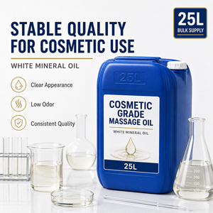 Bulk Cosmetic Grade White Mineral Oil For Massage Oil And Skin Care