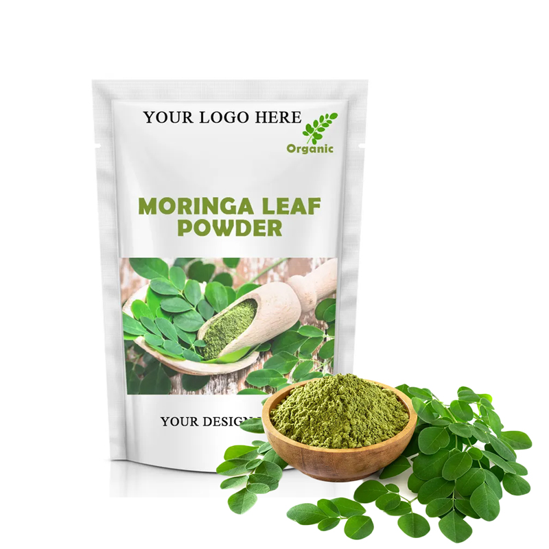 Biocaro OEM Private Label Moringa Capsule Protein Supplement Organic Moringa Leaf Powder High Quality Moringa Powder