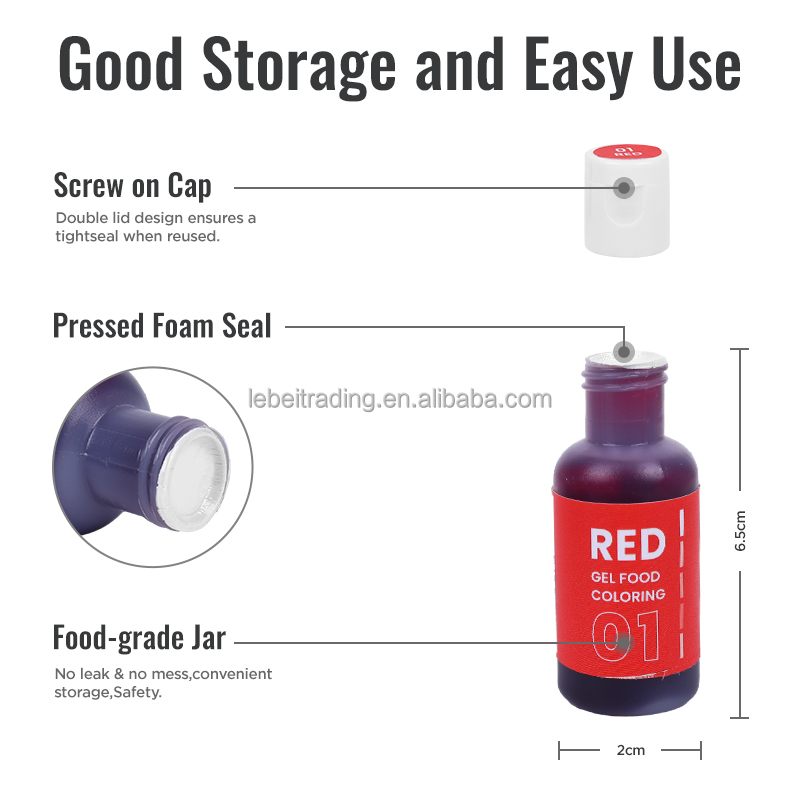 Food Colouring Gel 3