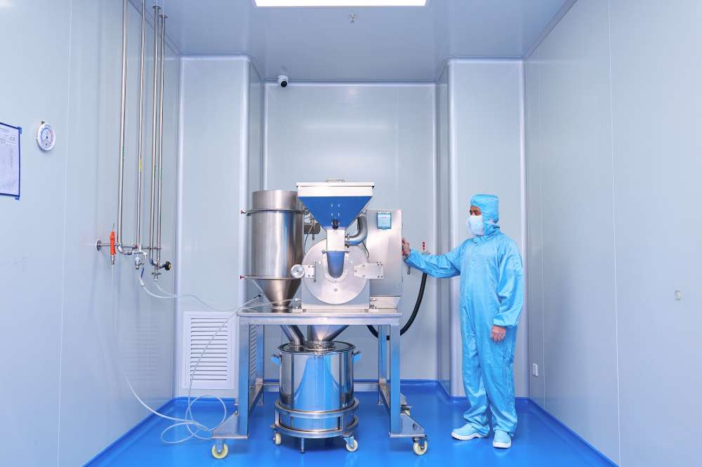 Precision filling of botanical extract products into containers