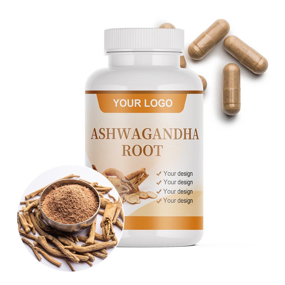 Private Label Wholesale Bulk Prices Supplement Extra Strength Vegan Ashwagandha Root Extract Capsules
