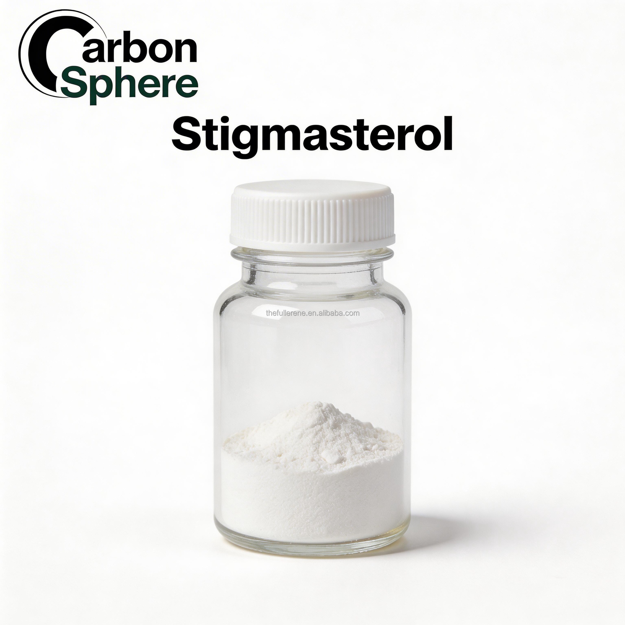 Food Grade 95% Pure Stigmasterol White Crystalline Powder Natural Nutritional Enhancer Food Additive for Functional Food CAS