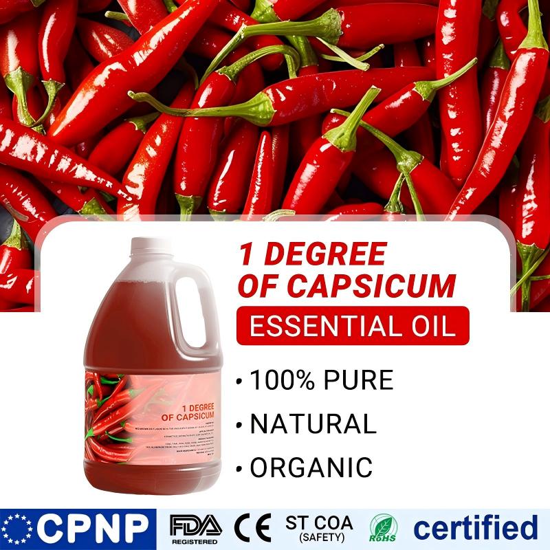 10 Degree Oleoresin Capsicum Oil Organic Red Chili Extract Pure Natural Chili Essential Oil Red Oleoresin Capsicum Oil