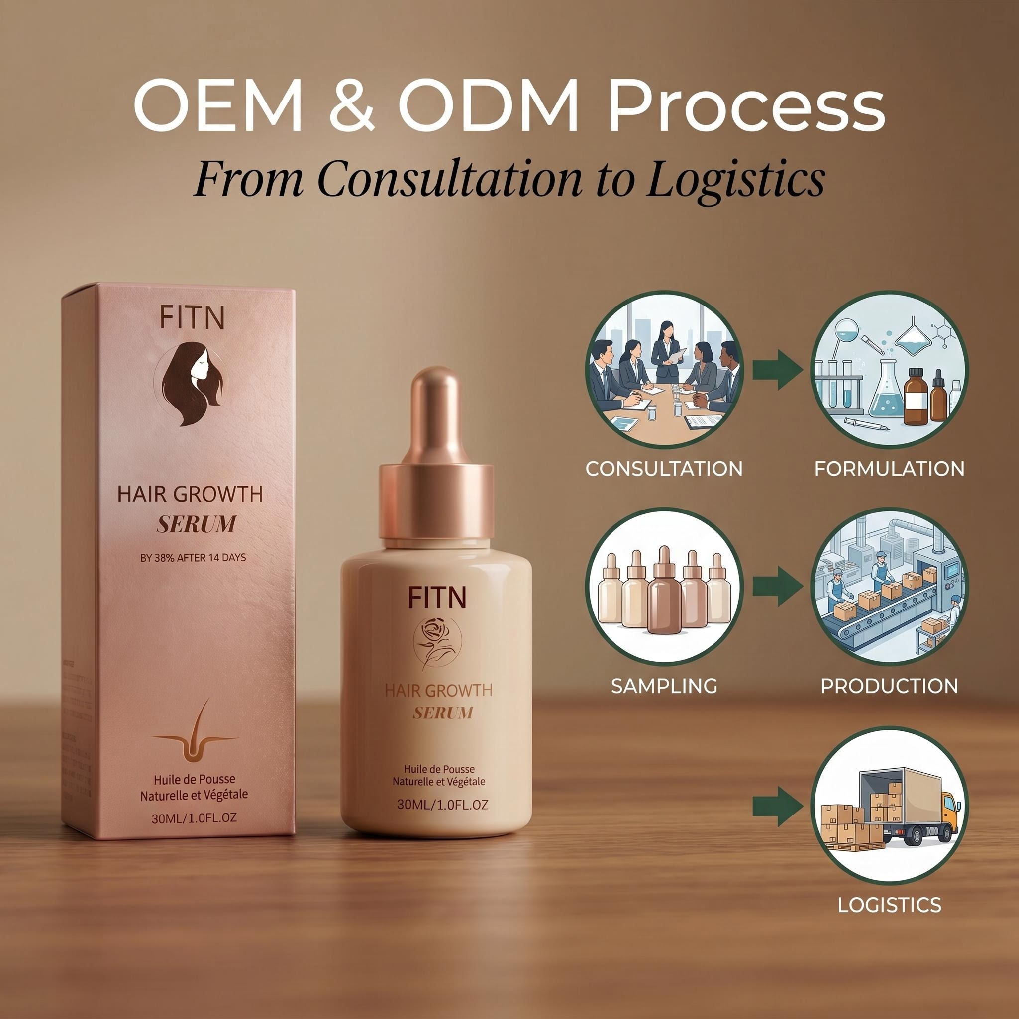 Private Label Rosemary Castor Oil Hair Growth Serum Natural Herbal Nourishing Essence Hair Care Treatment Wholesales Bulk Supply