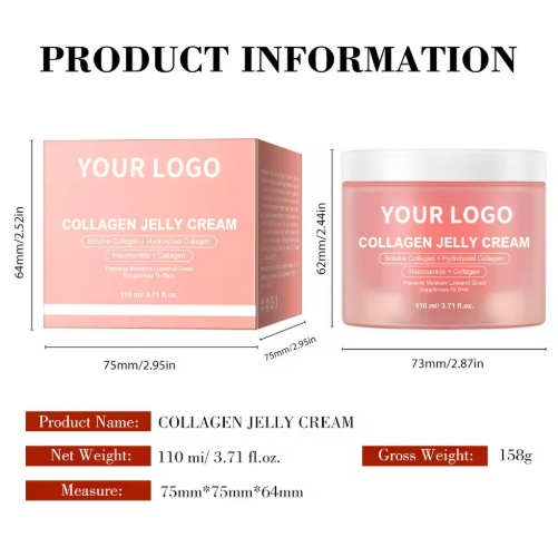 Customized For Medicube Collagen Jelly Cream LA25028 Korean Skincare Niacinamide Face Lotion For Strength Moisture Glow