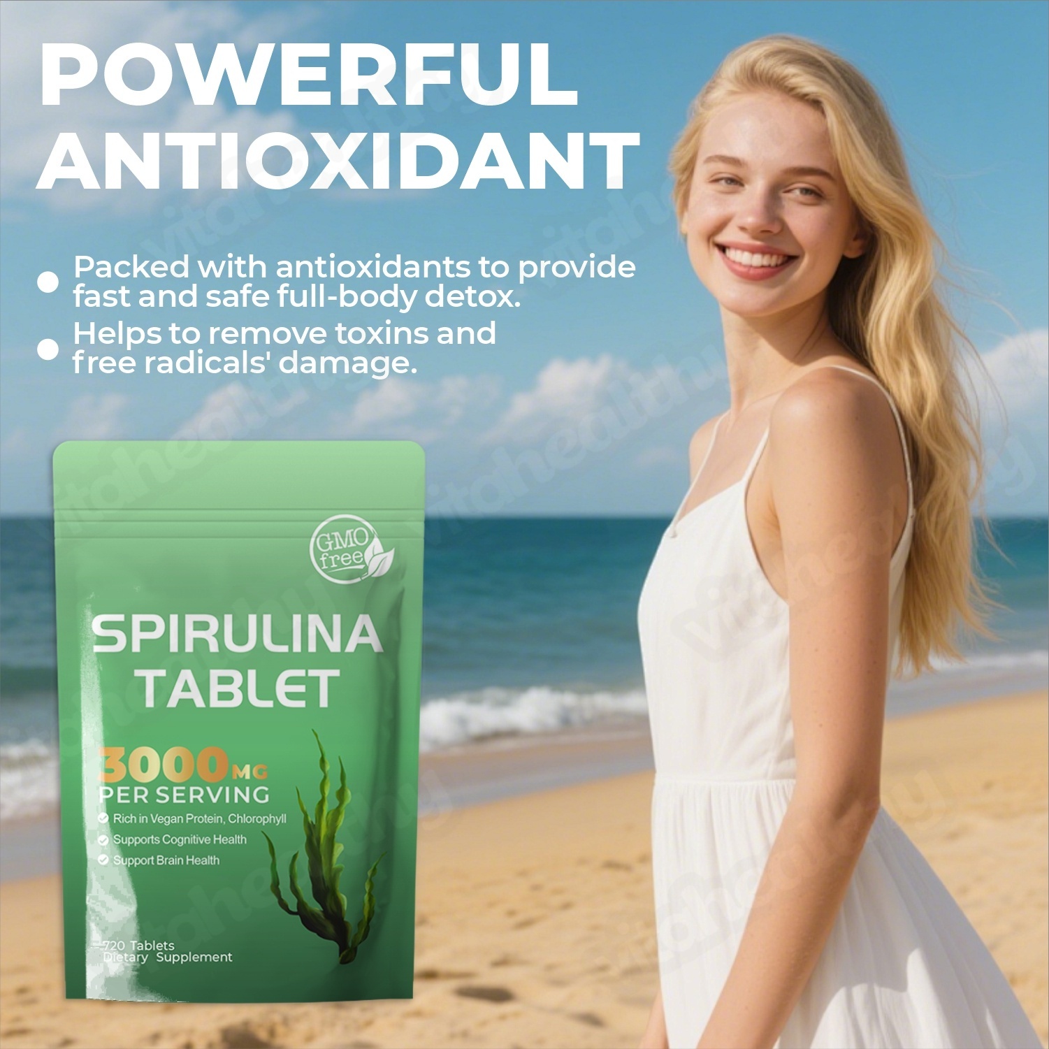 Spirulina Detail View 3