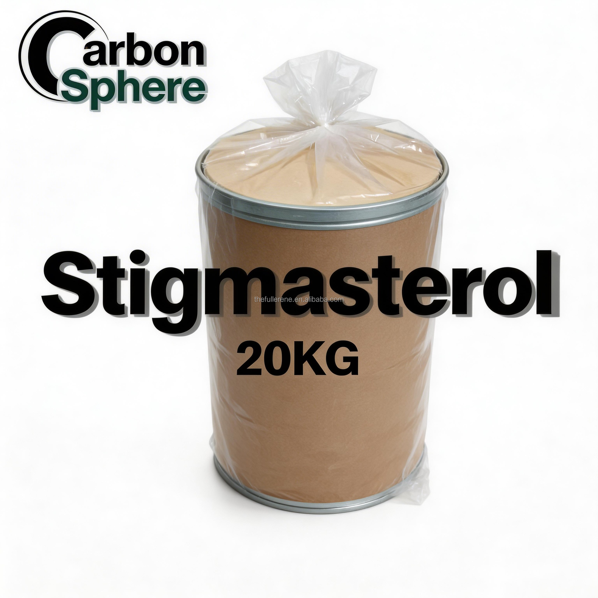 Food Grade 95% Pure Stigmasterol White Crystalline Powder Natural Nutritional Enhancer Food Additive for Functional Food CAS