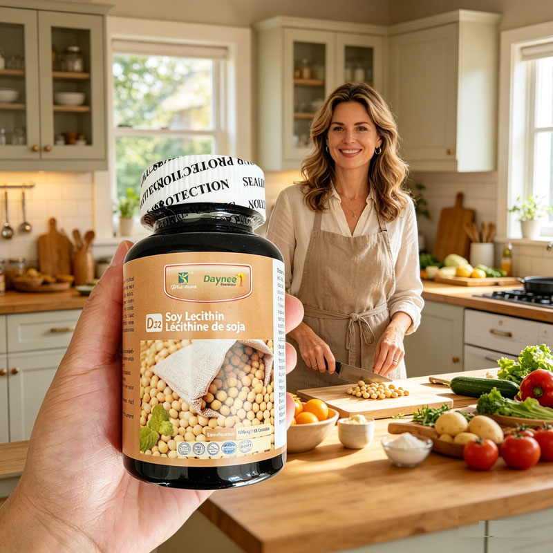 Winstown OEM Plant Derived Soy Lecithin Softgels for High Purity Dietary Supplement Support Body Wellness