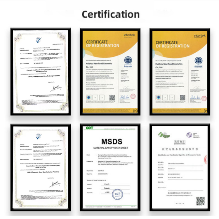 Company Certificates