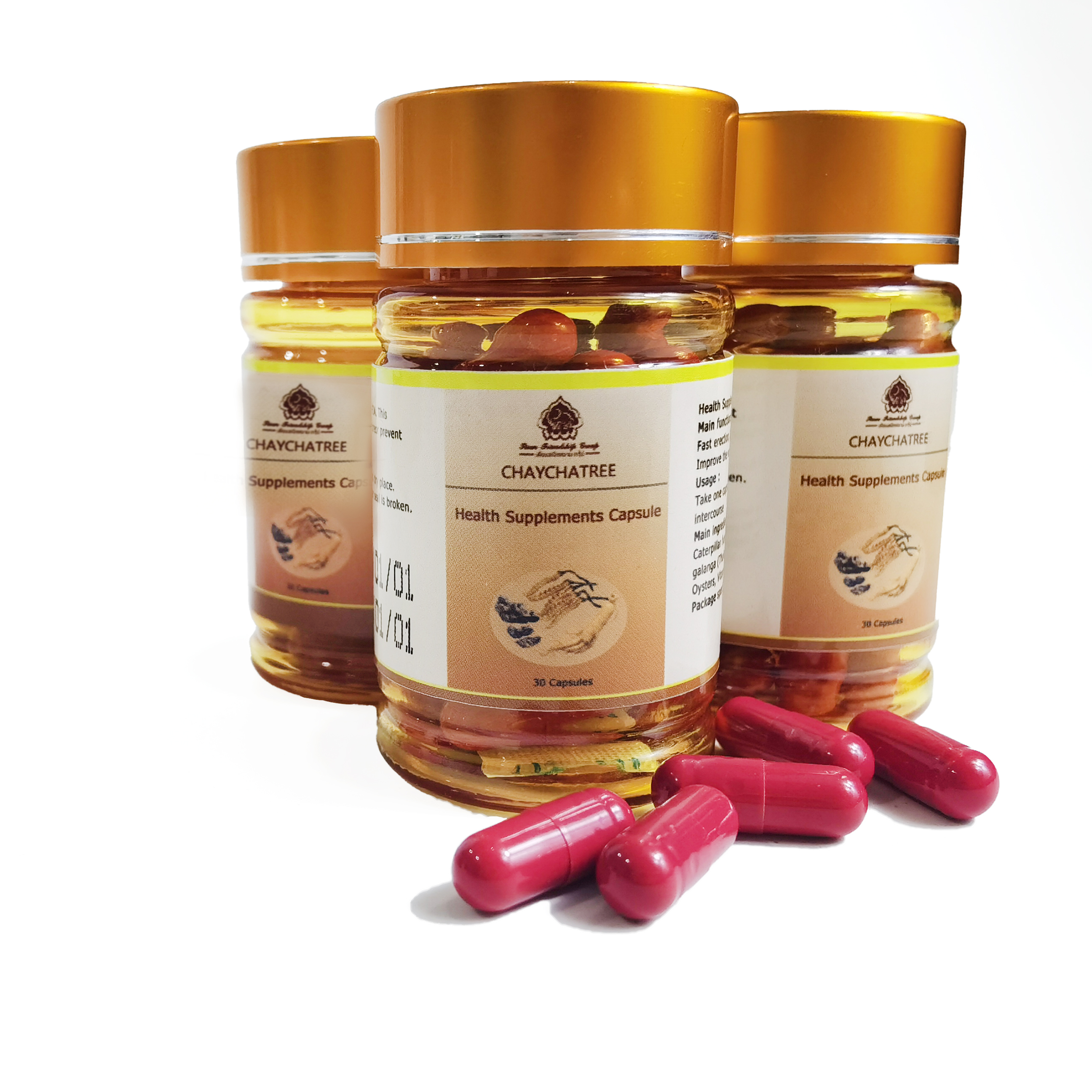 Herbal Male Vitality Supplements Capsules for Immune Support Energy Management Health Food Wholesale &amp; Customization on Demand