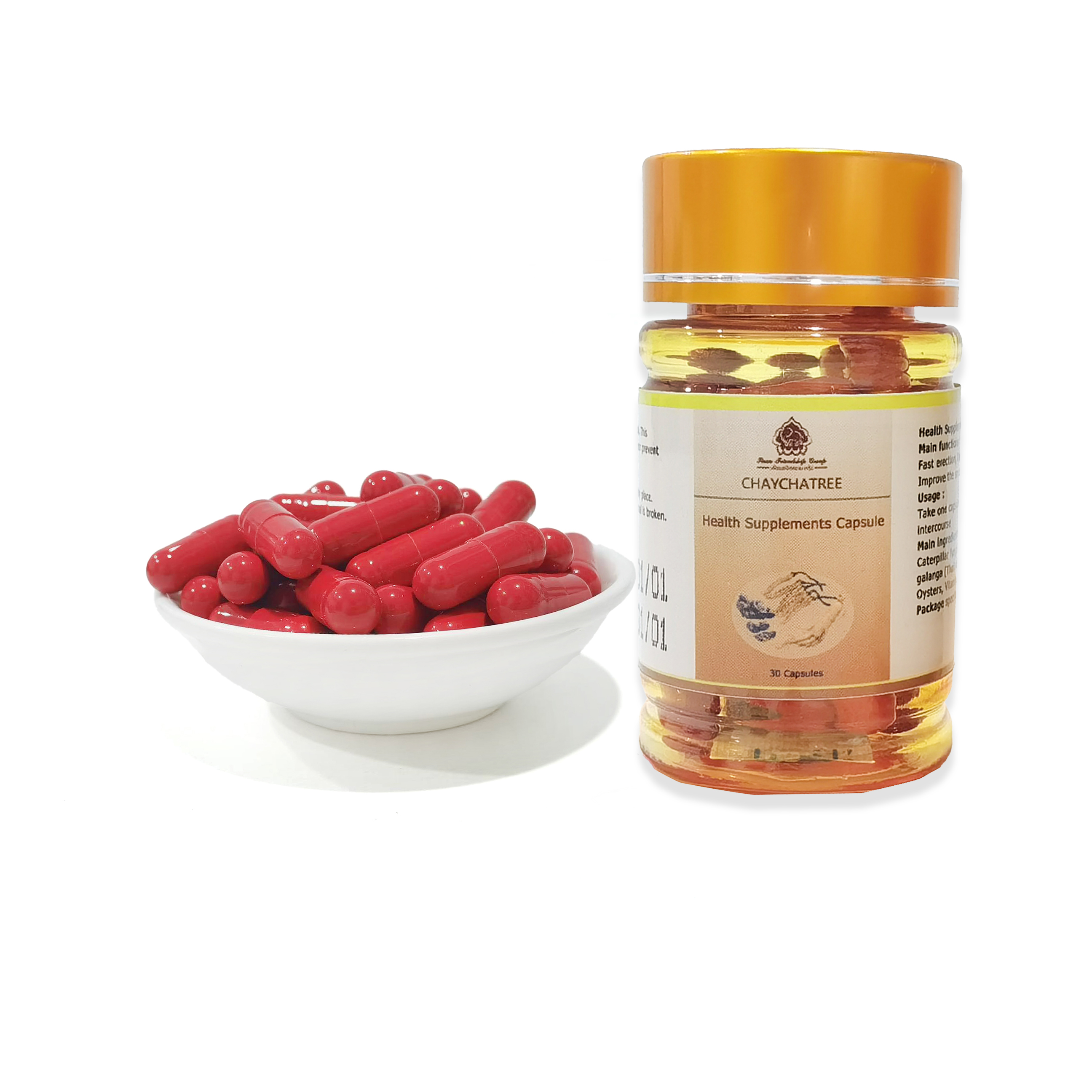 Herbal Male Vitality Supplements Capsules for Immune Support Energy Management Health Food Wholesale &amp; Customization on Demand
