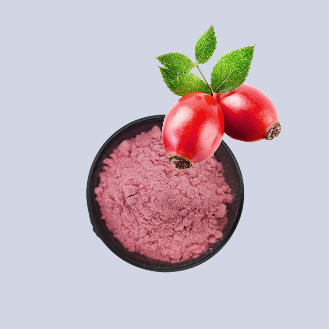 Factory Supply Natural Organic Food Herb Extract Rosehip Fruit Powder Rose Hip Powder Rosehip Powder
