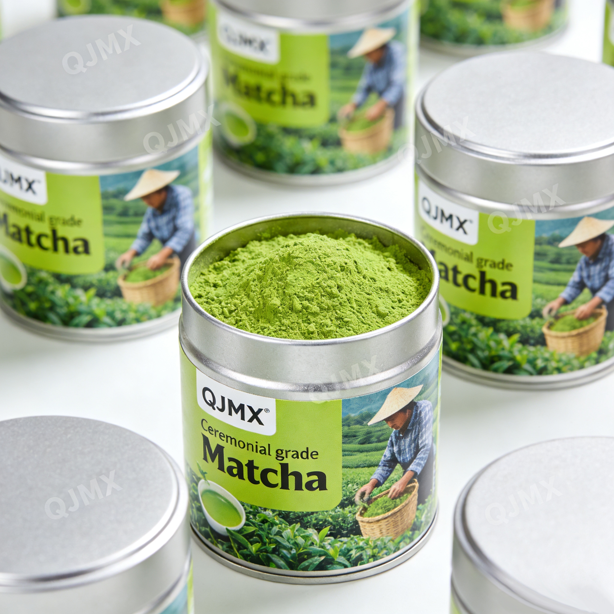 Organic First Flush Ceremonial Matcha Powder Pure Green Tea Powder Zero Sugar Healthy Supplement USDA Organic Certified