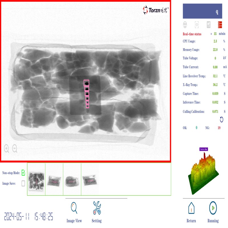 AI-Powered Food X-ray Inspection System | High Precision Foreign Matter Detector For Packaged Food | CE &amp; ISO9001 Certified