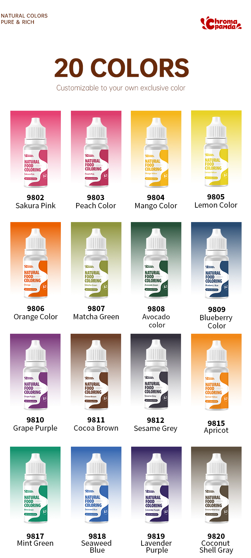 Natural Food Coloring