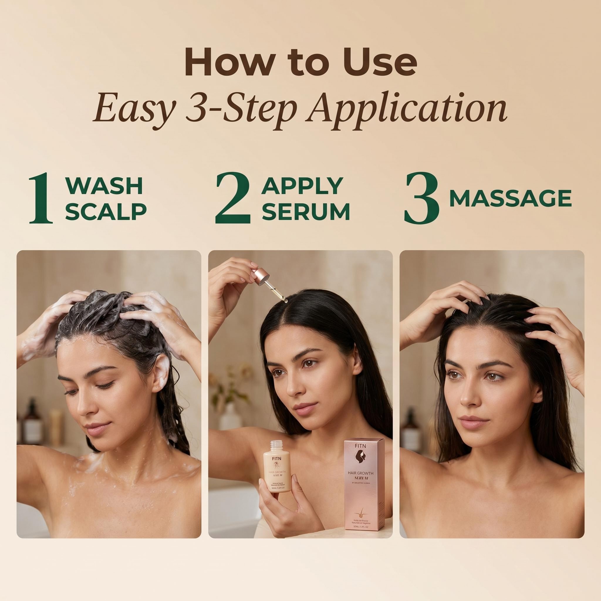 Private Label Rosemary Castor Oil Hair Growth Serum Natural Herbal Nourishing Essence Hair Care Treatment Wholesales Bulk Supply