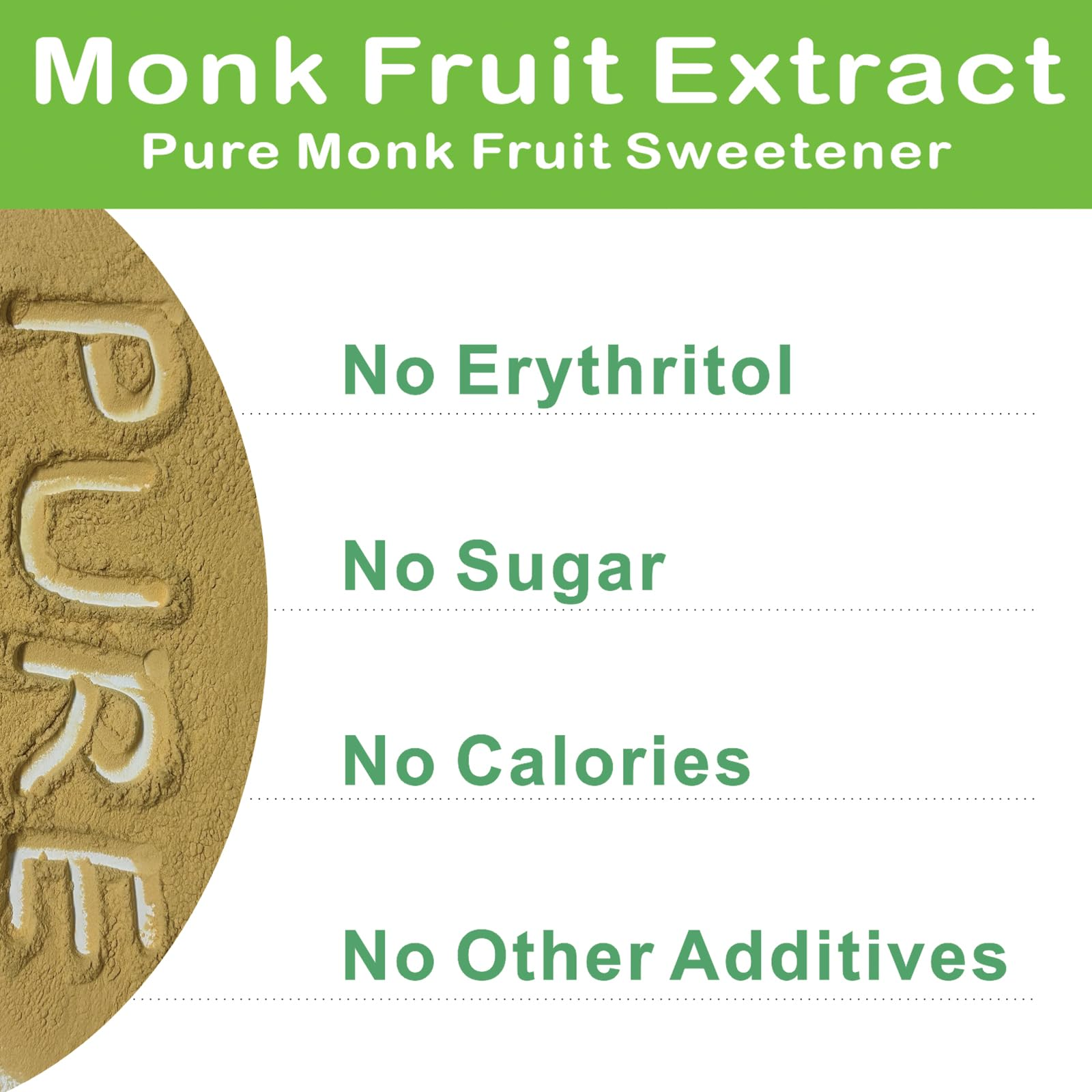 Factory Supply Standardized Botanical Extracts Monk Fruit Extract Mogroside V 30% Powder