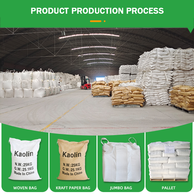 Cosmetic Grade Kaolin Powder Raw Material Is Delicate, Safe and Mild, and Is Often Used in the Production of Cosmetics