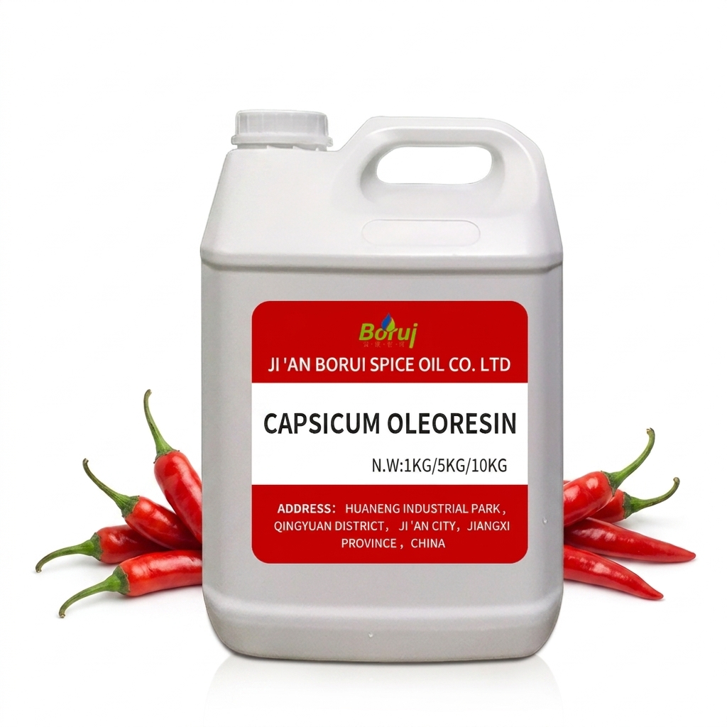 Natural Red Pepper Essential Oils Spicy Chili Oil Oleoresin Capsicum Oil for Cosmetic &amp; Pepper Spray Aceite De Chile