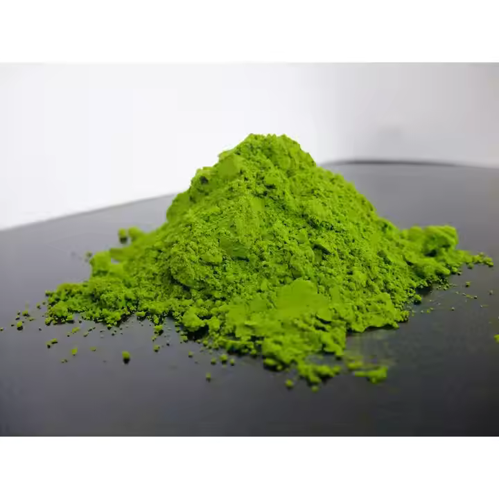 Free Sample 100% Organic Matcha Green Tea Leaf Powder Health Food Grade Spray Dried Drum Packaging Food Supplement