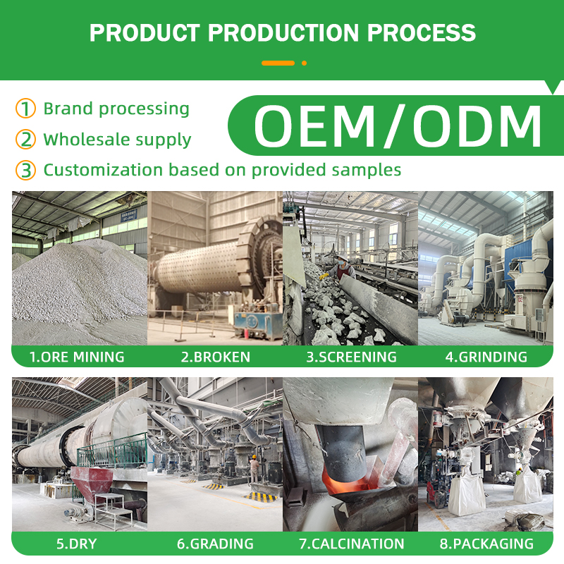 Cosmetic Grade Kaolin Powder Raw Material Is Delicate, Safe And Mild, And Is Often Used In The Production Of Cosmetics