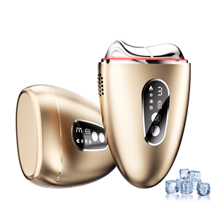 7-in-1 Red Light Therapy for Face and Neck Gua Sha Facial Massager Tool Device with Thermal and Cryo Mode Lifting Skincare Tool