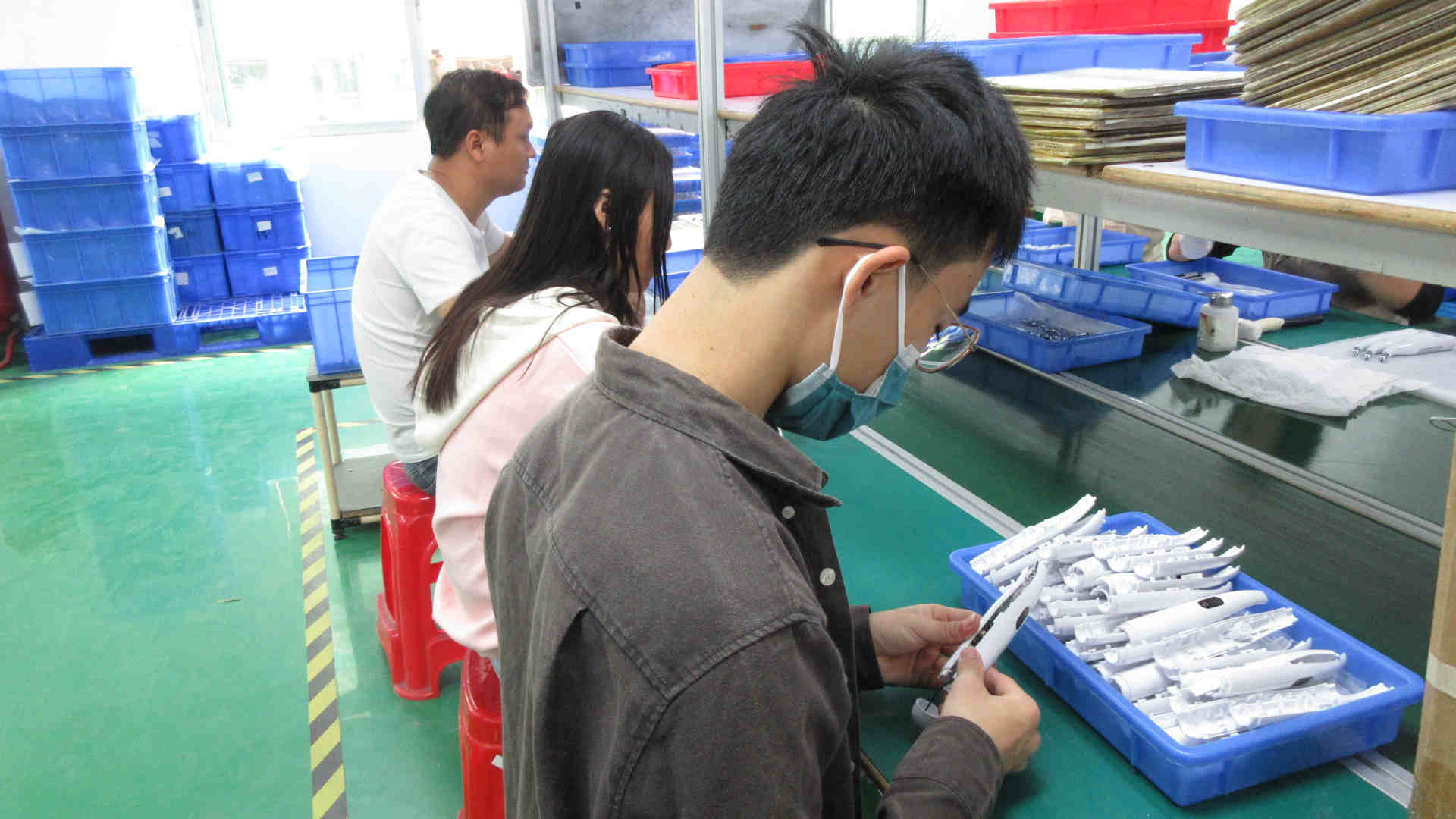 Final assembly stage for personal care beauty devices at Kelli Beauty