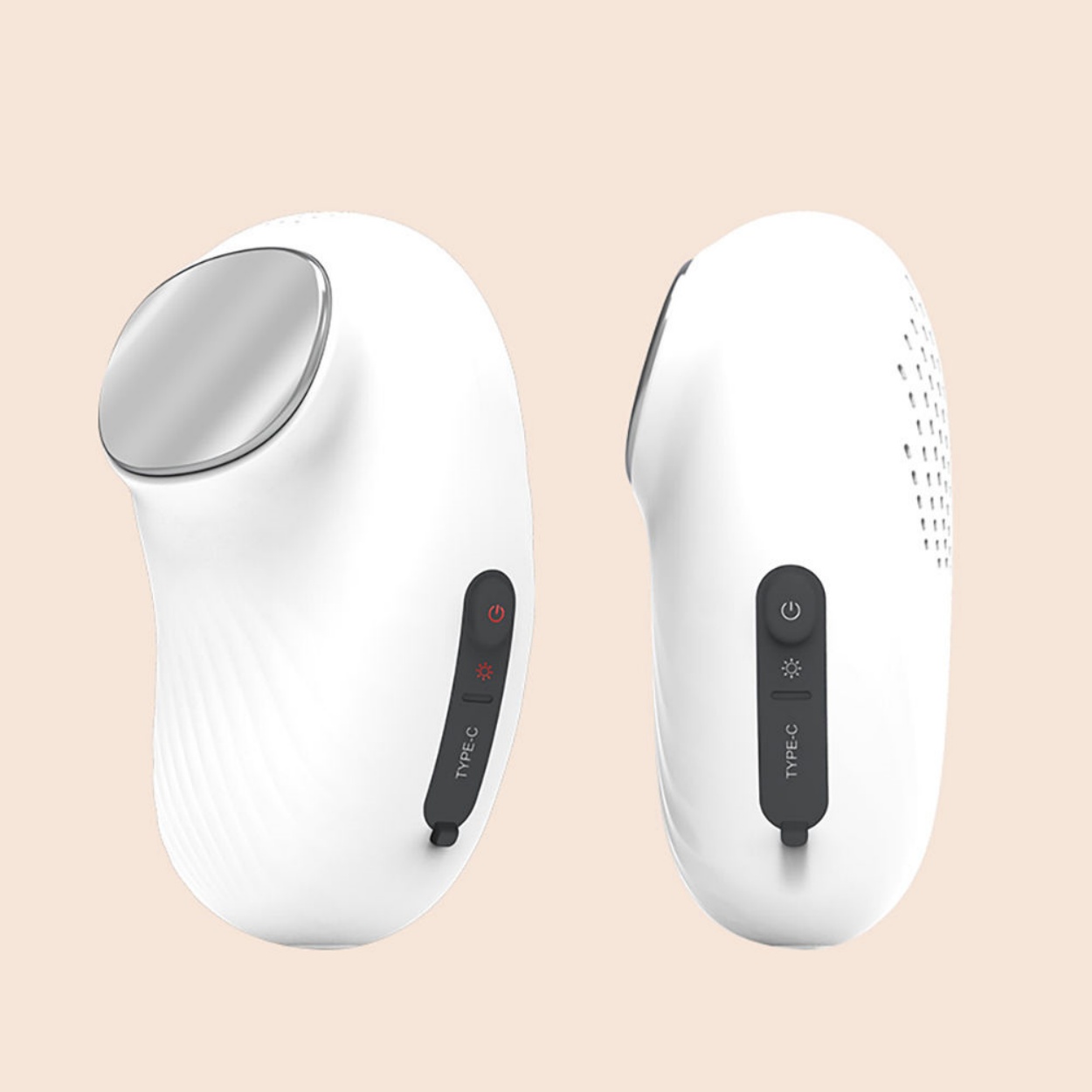 Skin Tightening Sonic Vibration Beauty Tools Hot Cold Lifting Facial Care Warm Cool Beauty Device