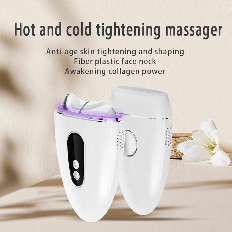 2026 Handheld Guasha Hot Cold Compress Massager Face &amp; Neck Lifting Massager Custom logo Guasha Facial Massage Tool