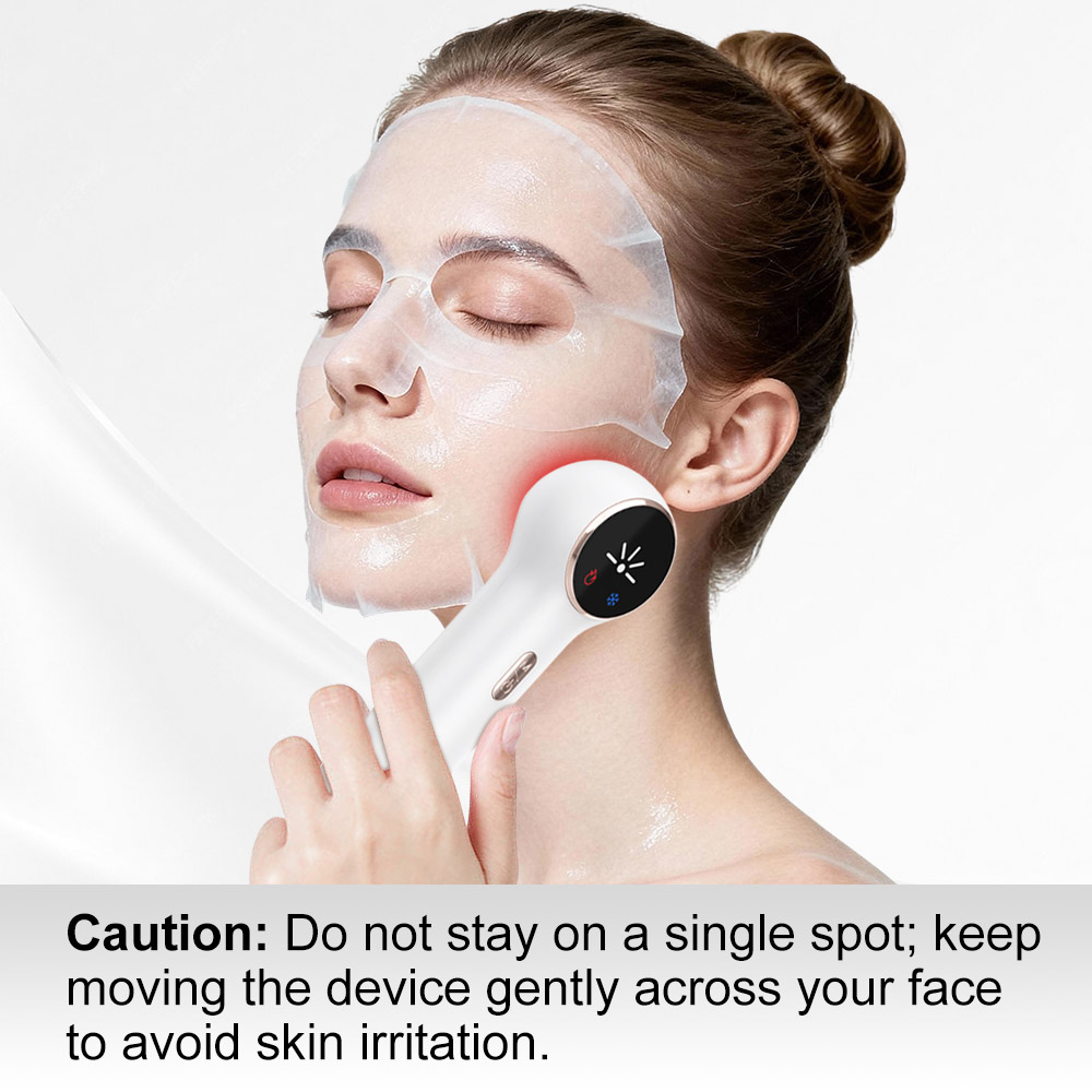 USB Handheld Stainless Steel Multifunction Face Ice Spot Hot Cool Cold Massage Beauty Care Device CE Certification for Skin