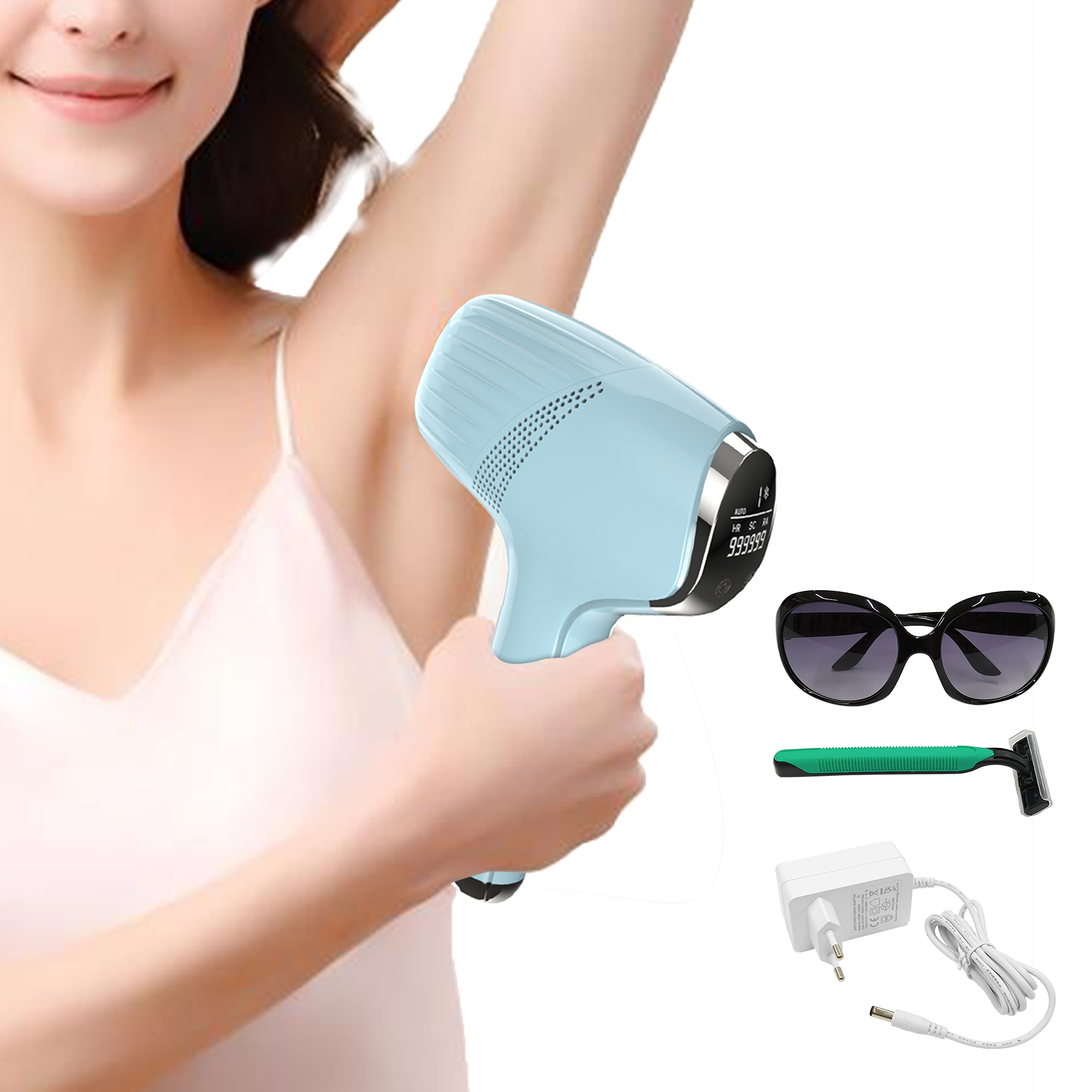 Home Use Ice Cooling Hair Removal Equipment Intense Pulsed Light Hair Removal Equipment Home Use Laser Ipl Hair Removal