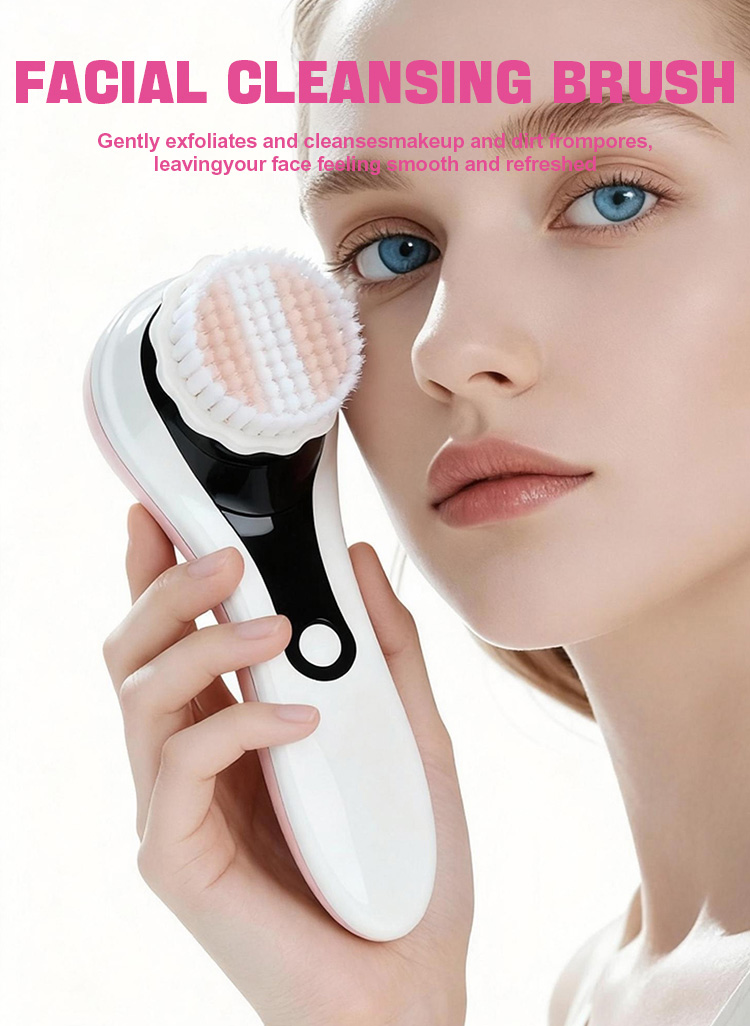 Silicone Facial Cleansing Brush Image 1