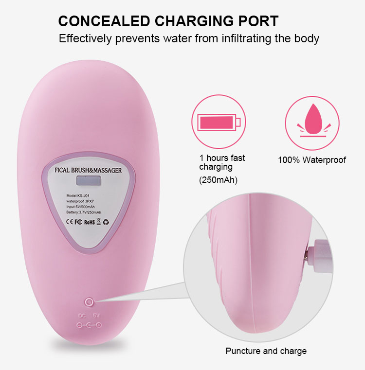 Electric Facial Cleansing Brush Details 7